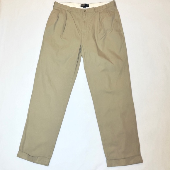Ralph Lauren Other - Vintage Polo Ralph Lauren Hammond Chino Pants Men’s 38x34 Khaki Y2K Style